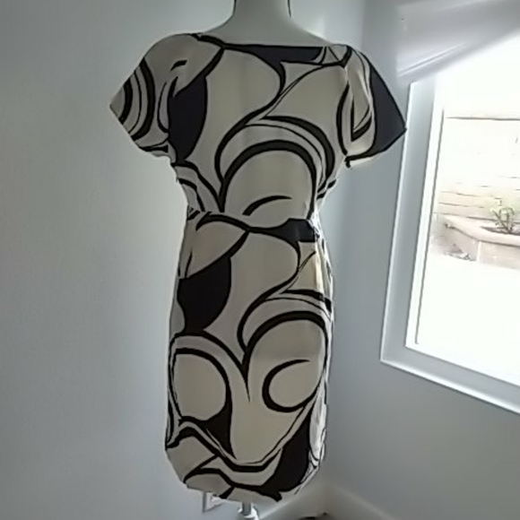 The Limited shiny silk dress S - Picture 4 of 8